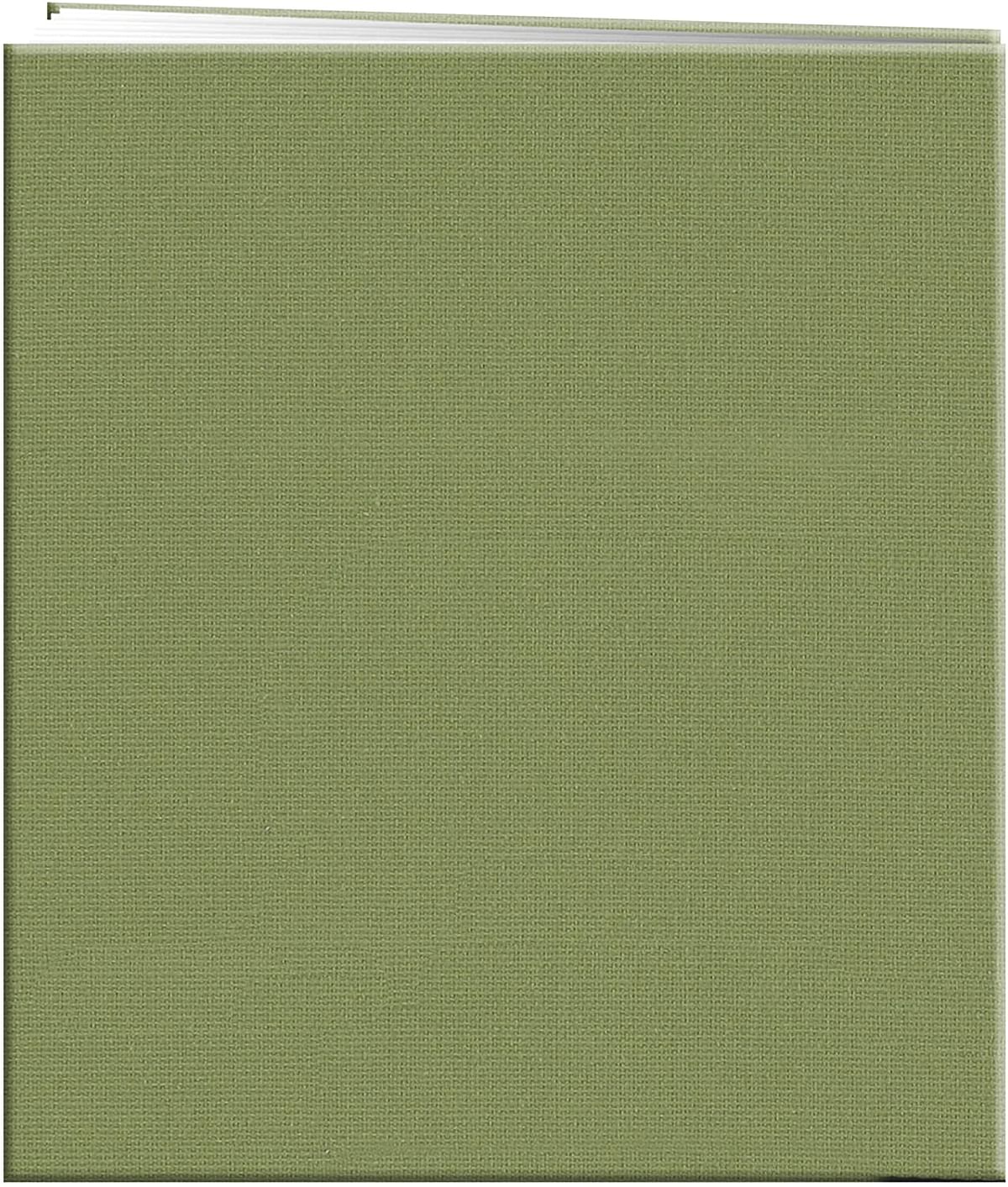 Pioneer Fabric Frame Post Bound Scrapbook 8.5"X11"-Sage Green