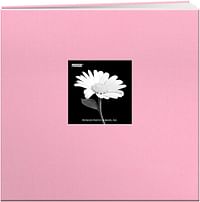 Pioneer MB-10CBFB 12"X12" Baby Fabric Frame Post Bound Scrapbook, Dreamy Pink