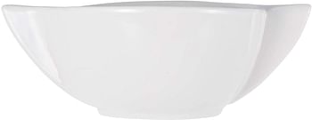 Porcelain Soup Bowl White White - White - 8.8 x 19.2 x 14.6 centimeters.