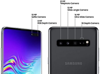 Samsung Galaxy S10 Single SIM 256GB 8GB RAM 5G Majestic Black