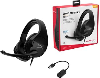 HyperX HHSS1S-AA-BK/G Cloud Stinger S 7.1