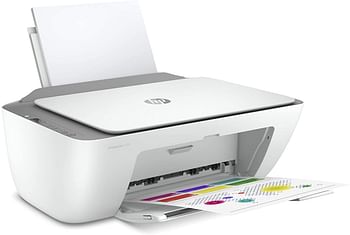 HP Deskjet 2720 All-in-One Printer, Wireless, Print, Copy, Scan - White