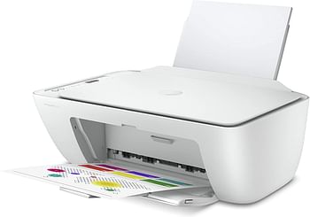 HP Deskjet 2720 All-in-One Printer, Wireless, Print, Copy, Scan - White