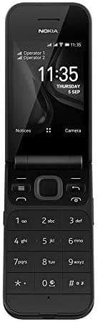 Nokia 2720 TA-1170 Dual SIM - 4GB, 4G LTE, Black