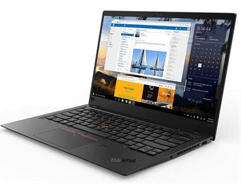 Lenovo ThinkPad X1 Carbon Laptop Intel Core i7 8th Gen, 8GB RAM, 256GB SSD, 14-Inches, Intel HD Graphics, Win - Black.