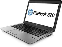 HP Elitebook 820 G3 ، كور i5 الجيل السادس ، 4 جيجا ، SSD 128 جيجا ، 12.5 بوصة ، لوحة مفاتيح إنجليزية - فضي