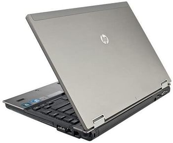 HP EliteBook 8440P Laptop, Intel Core i5-1st Generation CPU 2.4GHz, 4GB DDR3 RAM, 256GB SSD, 14.1 inch Display, Windows 10, ENG  KB, Silver/Black,