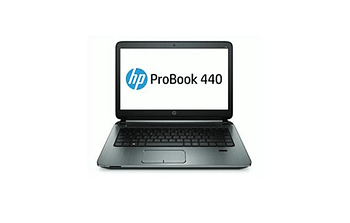 HP ProBook 440 G3 Core i3 6th Gen ، 2.3 جيجا هرتز - 8 جيجا بايت رام ، 256 جيجا SSD ، إنتل HD ، 14 بوصة ، الإنجليزية Keyboar ، ويندوز 10 ، فضي / أسود