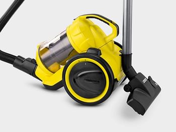 Karcher VC3 Plus Vacuum Cleaner, Yellow