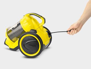 Karcher VC3 Plus Vacuum Cleaner, Yellow