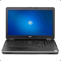 Dell Latitude E6540 15.6- " Notebook Intel Core i5-4th Generation, 4GB RAM, 500GB HDD, DVDRW, WLAN, Bluetooth, Webcam, Intel Graphics, ENG KB, Windows - Black/Silver