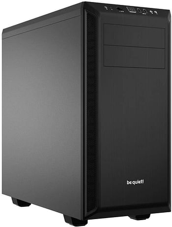 be quiet! Pure Base 600 BG022, Mid-Tower ATX, 2 Pre-Installed Fans - Silver