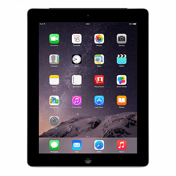 Apple iPad 2012 9.7 Inch 4th Generation Wi-Fi + Cellular 16GB - Black