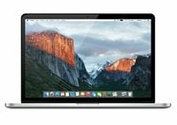 Apple Macbook Pro 11 4 (A1398 MID-2015) Core i7 2.2GHz، 15Inch، 16GB RAM، 256GB SSD، 1.5GB VRAM، ENG KB، فضي