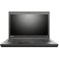 Lenovo Thinkpad T450 14"" Display Laptop Intel Core i5 5th Generation 4GB RAM 256GB SSD Windows, ENG KB - Black