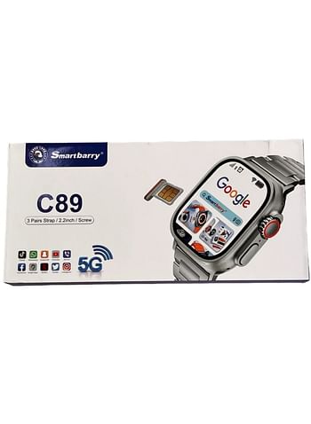 SmartBerry C89 Smartwatch with Sim Slot-5G