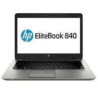 HP EliteBook 840 G2 14.1 inches Display, Core i5 5th Generation, 4GB RAM, 500GB SSD, Windows, Eng KB  - Black