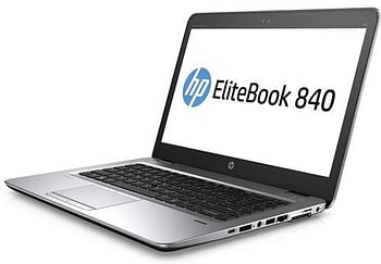 HP EliteBook 840 G2 ، كور i7 الجيل الخامس ، 2.6 جيجاهرتز ، 8 جيجابايت رام ، 256 جيجابايت SSD ، بطاقة رسومات إنتل HD ، 14 بوصة ، ويندوز 10 ، لوحة مفاتيح إنجليزية - فضي / أسود