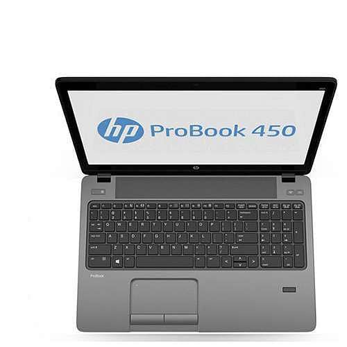 HP ProBook 450 G1 15.6" Display Laptop, Core i5-4th Generation, 4GB RAM, 256GB SSD, Windows,ENG KB, SILVER/BLACK