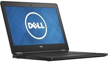 Dell Latitude Laptop E7270 12.5" Display Ci5-6th Generation 8GB RAM, / 256GB SSD / Intel Graphics / ENG KB / Black