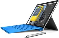 Microsoft Surface Pro 4 Intel Core i5 6th Gen 2.20Ghz 128GB 4GB Ram Silver