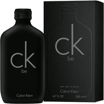 Calvin Klein BE (M) EDT 200ML Tester, black