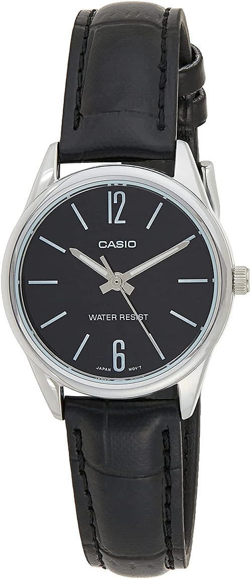 Casio Casual Watch Analog Display For Women Ltp-V005L-1Budf - Black