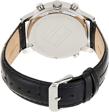 Tommy Hilfiger Harrison Men's Gray Dial Leather Chronograph Watch - 1790875