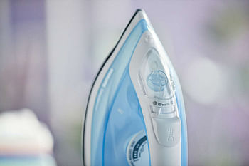 Philips - GC1740/26 Easyspeed Steam Iron - White/Blue