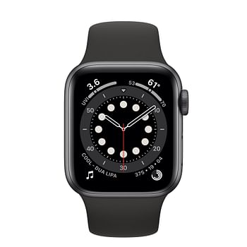 Apple Watch Series 6 (GPS - 40mm)  Space Grey Aluminum Case with Black Sport Band