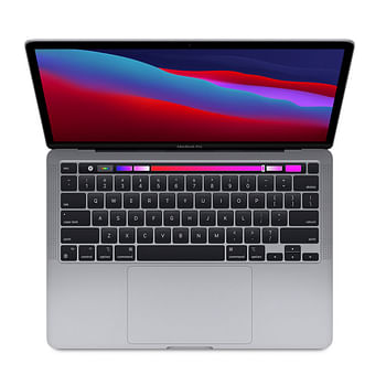 Apple MacBook Pro Laptop 17,1 A2338(13-Inch, M1 Chip, 2020)With Touch Bar and Touch ID, 8GB RAM, 512GB SSD , FaceTime HD Camera,,ENG KB  Space Gray