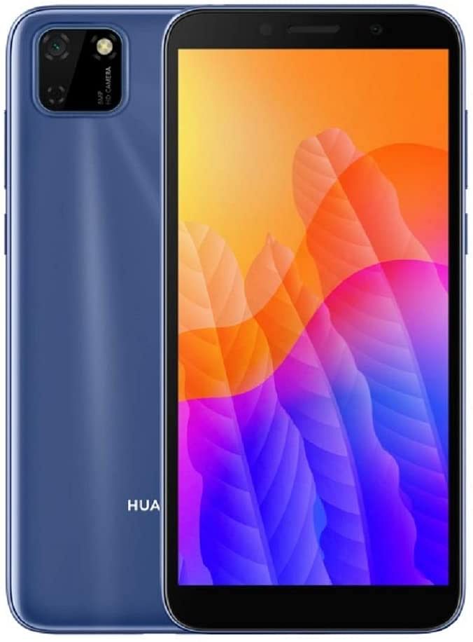 Huawei Y5P Smartphone, 5.45" Display, 32 GB ROM 2GB RAM, Dual SIM, 8MP+5MP Camera, Phantom Blue