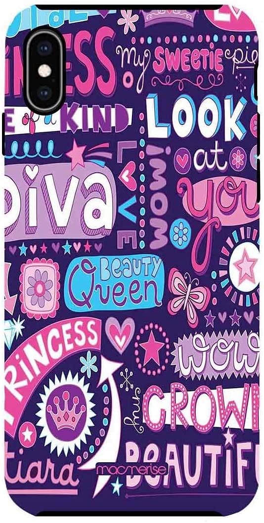 Macmerise IPCIXMTMI0504 Diva Diaries - Tough Case for iPhone XS Max - Multicolor (Pack of1)