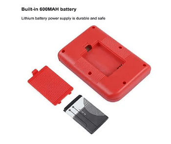 SUP 400-In-1 Portable Retro Console, Red, One size