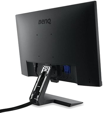 BenQ GW2480 24 Inch FHD 1080p Eye-Care LED Monitor, 1920x1080 Display, IPS ,Brightness Intelligence, Low Blue Light, Flicker-free, Ultra Slim Bezel, Cable Management System, HDMI - Black/Monitor/(GW2480) 23.8 Inch \ IPS FHD \ Eye Care