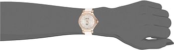 Q&Q Women's Grey Dial Leather Band Watch - DA81J101Y