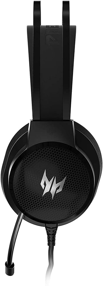 Acer Predator Galea 350 Gaming Headset With 7.1 Surround Sound, Unidirectional Noise-Cancelling Mic, Compatible Pc, Xbox One, Ps4, One Size