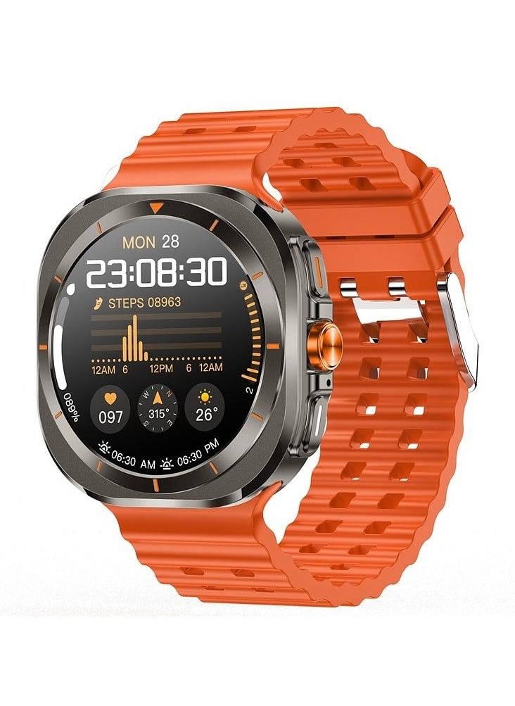 Z7 Ultra Smartwatch for Men, Outdoor, 1.46 Inch Large Screen, Bluetooth Call, Health Permission, Fitness Tracker Orange