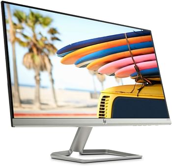 HP 24FW Display Monitor LED, 23.8 Inches, IPS,FHD, 1 HDMI,1 VGA, AMD FREEYSNC, White