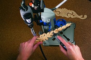 Dremel 220-01 Workstation - 2-In1 Multi Purpose Drill Press & Rotary Tool Holder For Bench Drilling