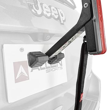 Allen Sport-148020 USA Ultra Compact 1-Bike Carrier for Automobile - Black