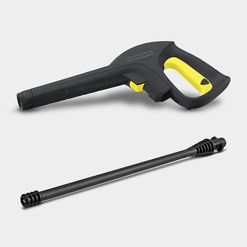 Compact Pressure Washer 100 bar, 1200W for Car, Bicycle and Home Cleaning, Karcher K1 Horizontal
