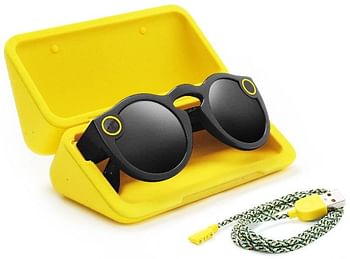 Snapchat Spectacles Compatible with IOS and Android - Black