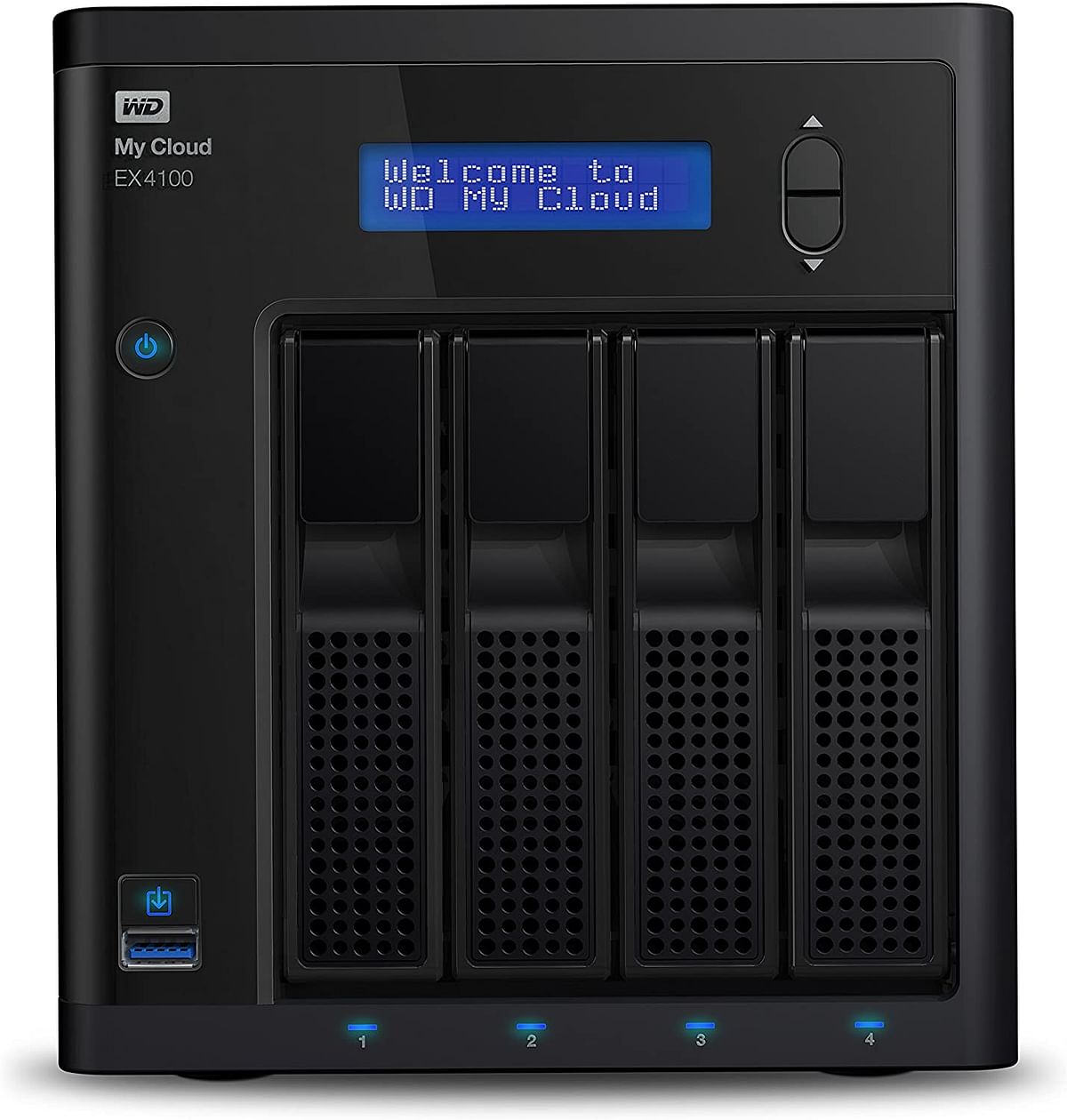 WD EX4100 My Cloud Expert Series Diskless - Black