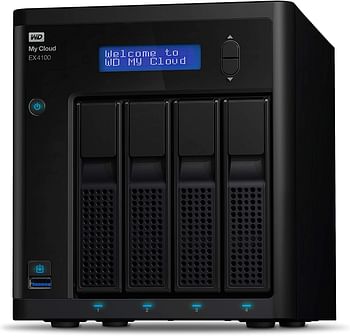 WD EX4100 My Cloud Expert Series Diskless - Black