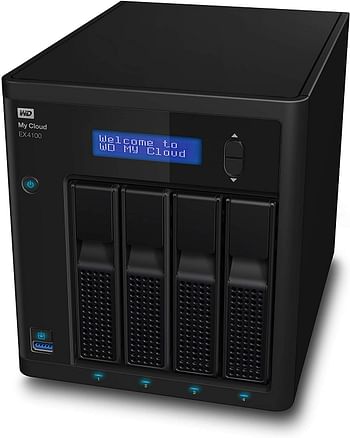 WD EX4100 My Cloud Expert Series Diskless - Black