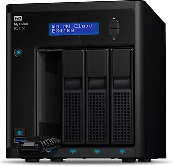 WD EX4100 My Cloud Expert Series Diskless - Black