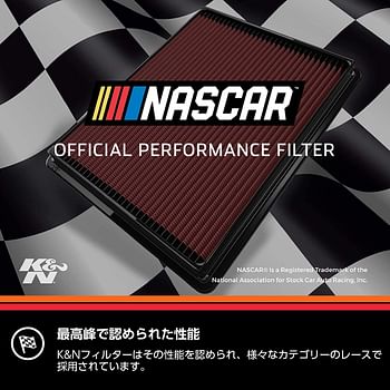 K&N Engine Air Filter: High Performance Premium Washable Replacement Car Air Filter: Compatible with 2007-2019 Nissan/Infiniti L4/V6/V8 (Sentra Juke Pulsar Micra Q50, Q60, Q70, QX70) 33-2409