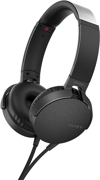 Sony MDR-XB550AP Extra Bass Headphones - Black