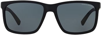 Exchange Armani 0AX4041SF Sun Full Rim Square Mens Sunglasses